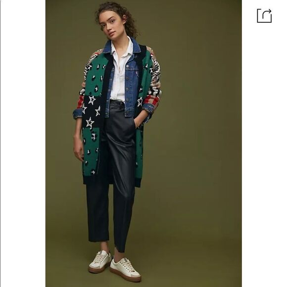 Anthropologie Sweaters - New Anthropologie Vilagallo Starry Leopard Cardigan Small #210